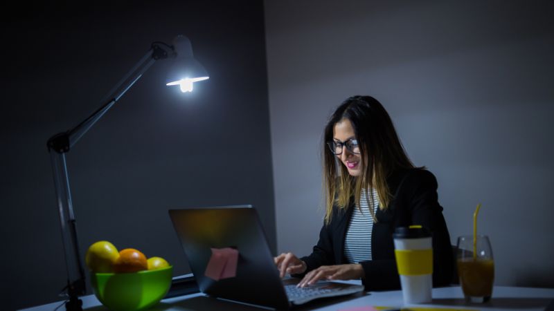 trabajar de noche