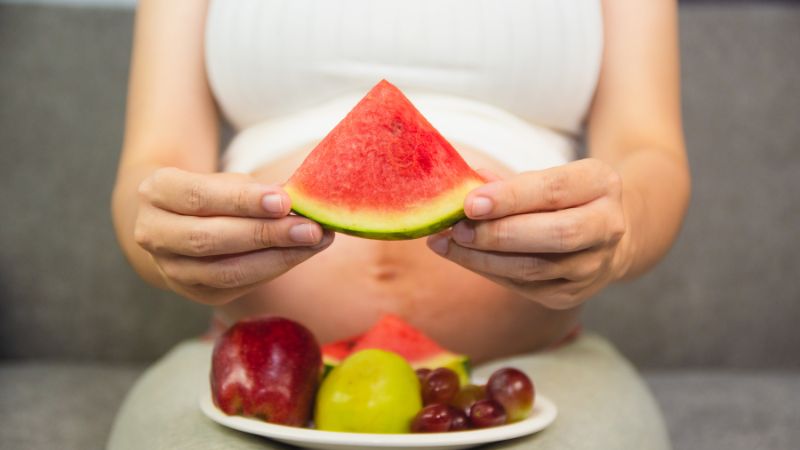 Comer fruta estando embarazada
