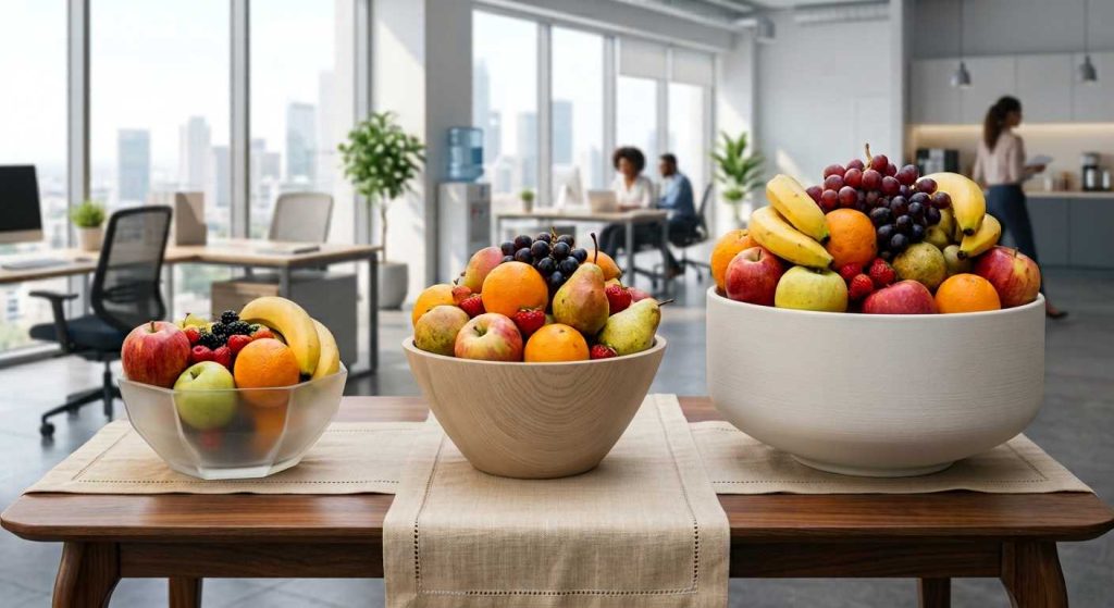 Tabla de kilos de fruta recomendados según el tamaño de la plantilla